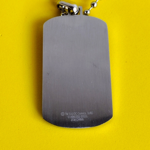 DC Comics Green Lantern Stainless Steel Dog Tag Pendant - Picture 4 of 5